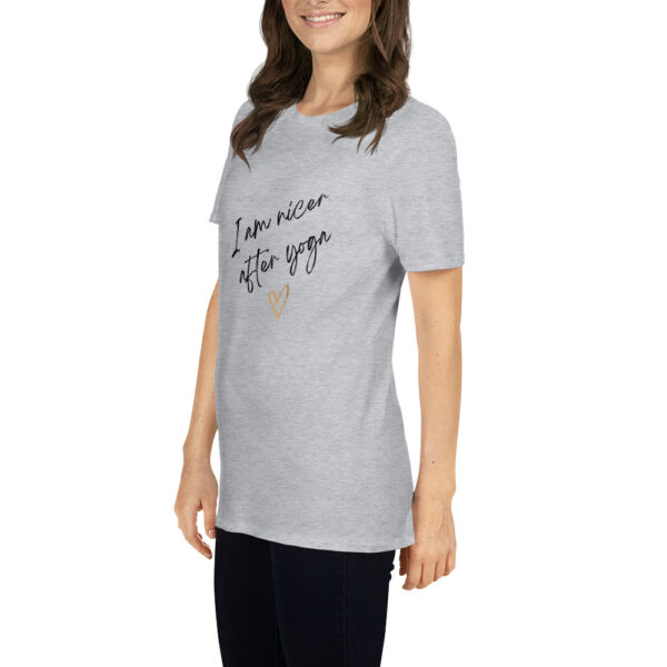 I Am Nicer After Yoga T-Shirt - Image 3
