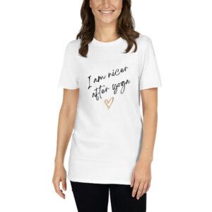 I Am Nicer After Yoga T-Shirt